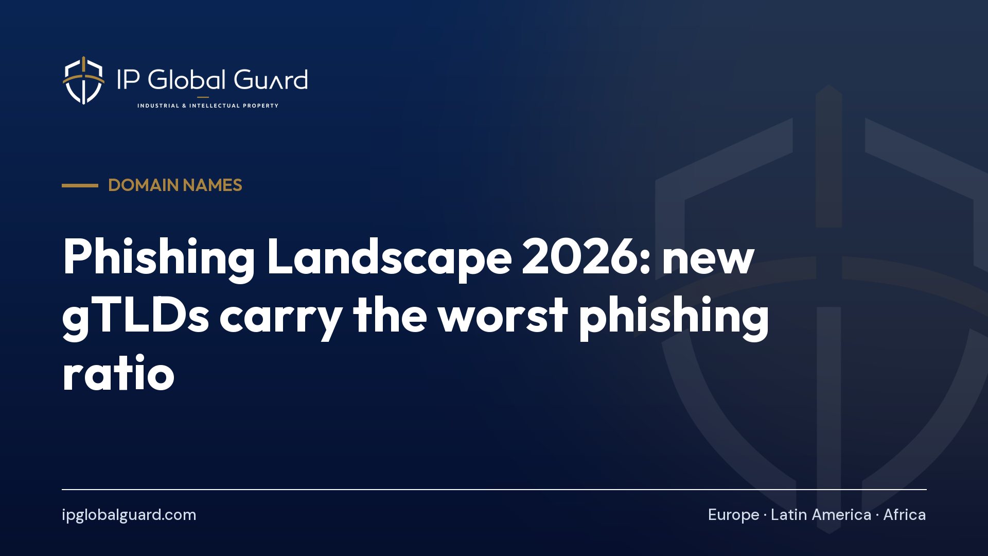 Phishing Landscape 2026: new gTLDs carry the worst phishing ratio