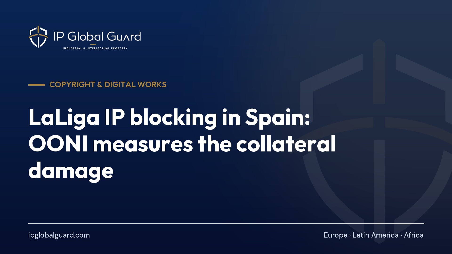 LaLiga IP blocking in Spain: OONI measures the collateral damage