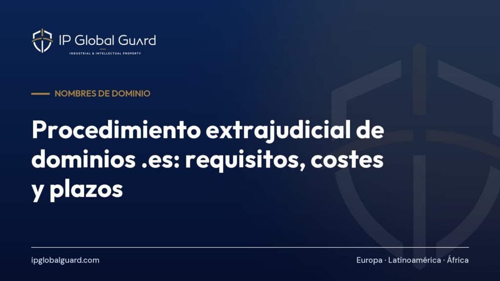 Procedimiento extrajudicial de dominios .es: requisitos, costes y plazos