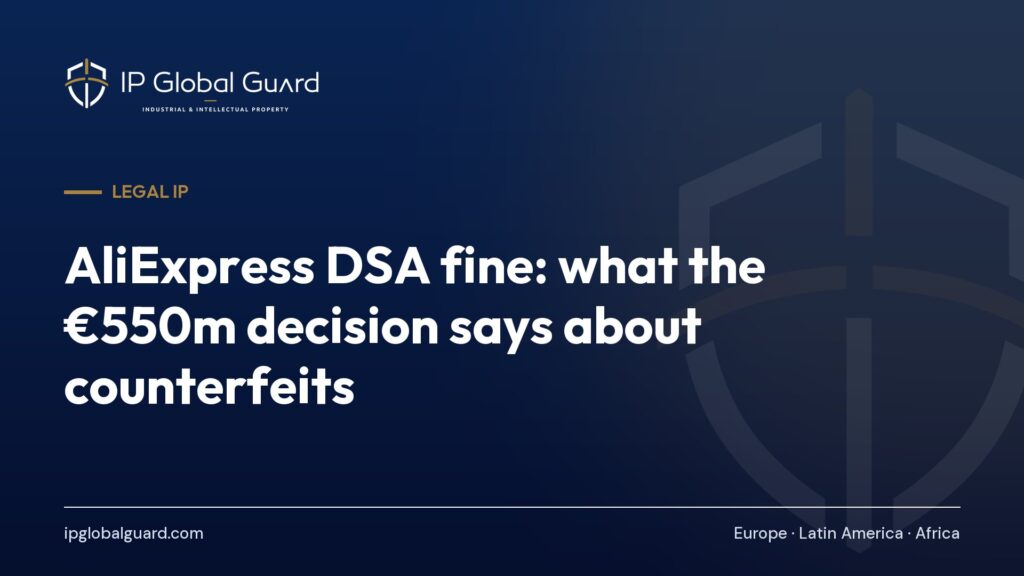 AliExpress DSA fine: what the €550m decision says about counterfeits