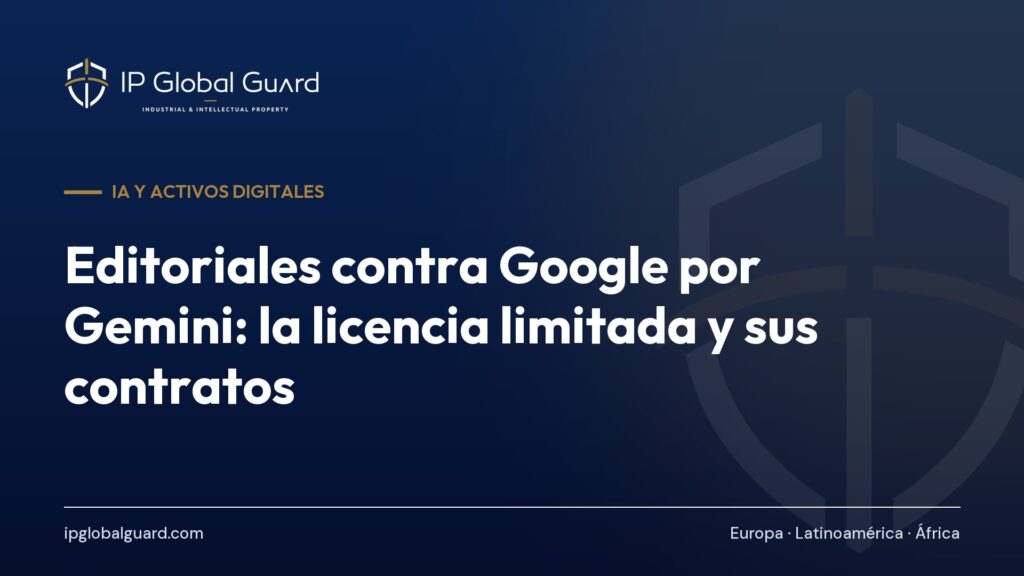 Editoriales contra Google por Gemini: la licencia limitada y sus contratos