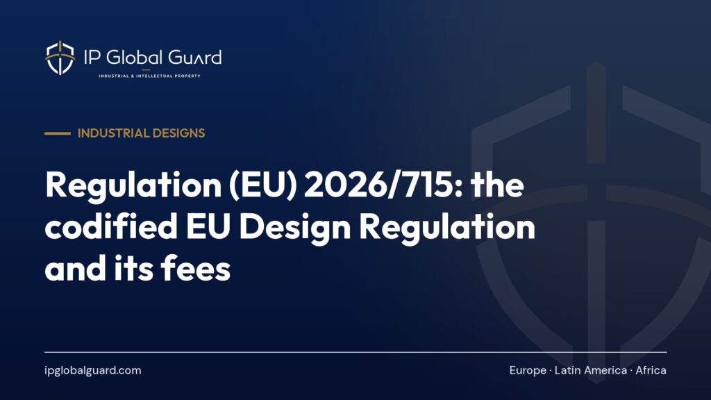 Regulation (EU) 2026/715: the codified EU Design Regulation and its fees