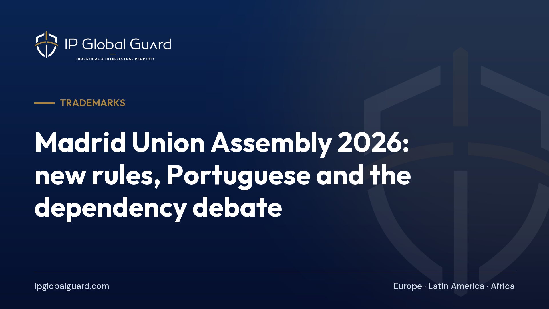 Madrid Union Assembly 2026: new rules, Portuguese and the dependency debate