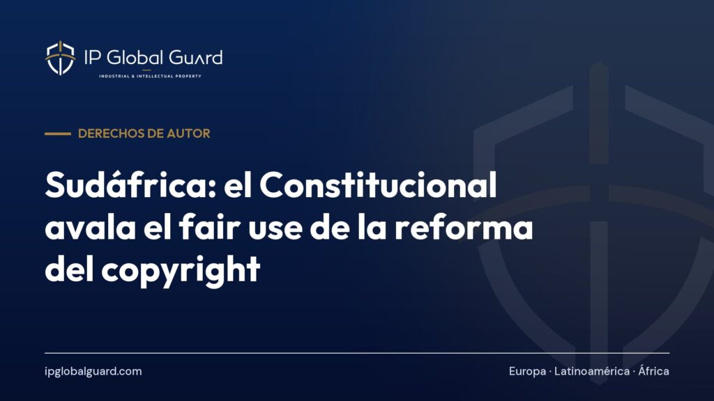 Sudáfrica: el Constitucional avala el fair use de la reforma del copyright