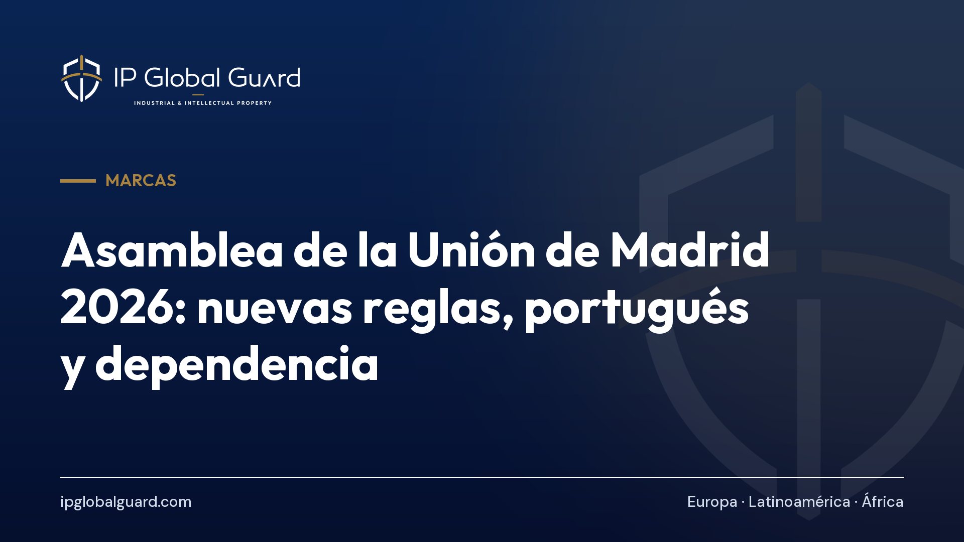 Asamblea de la Unión de Madrid 2026: nuevas reglas, portugués y dependencia
