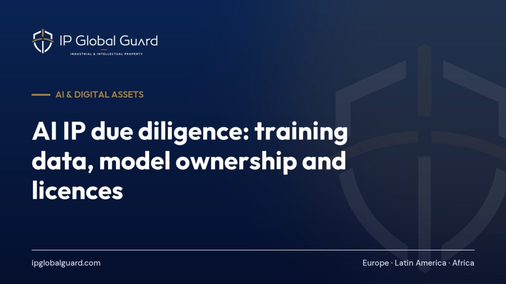 AI IP due diligence: training data, model ownership and licences