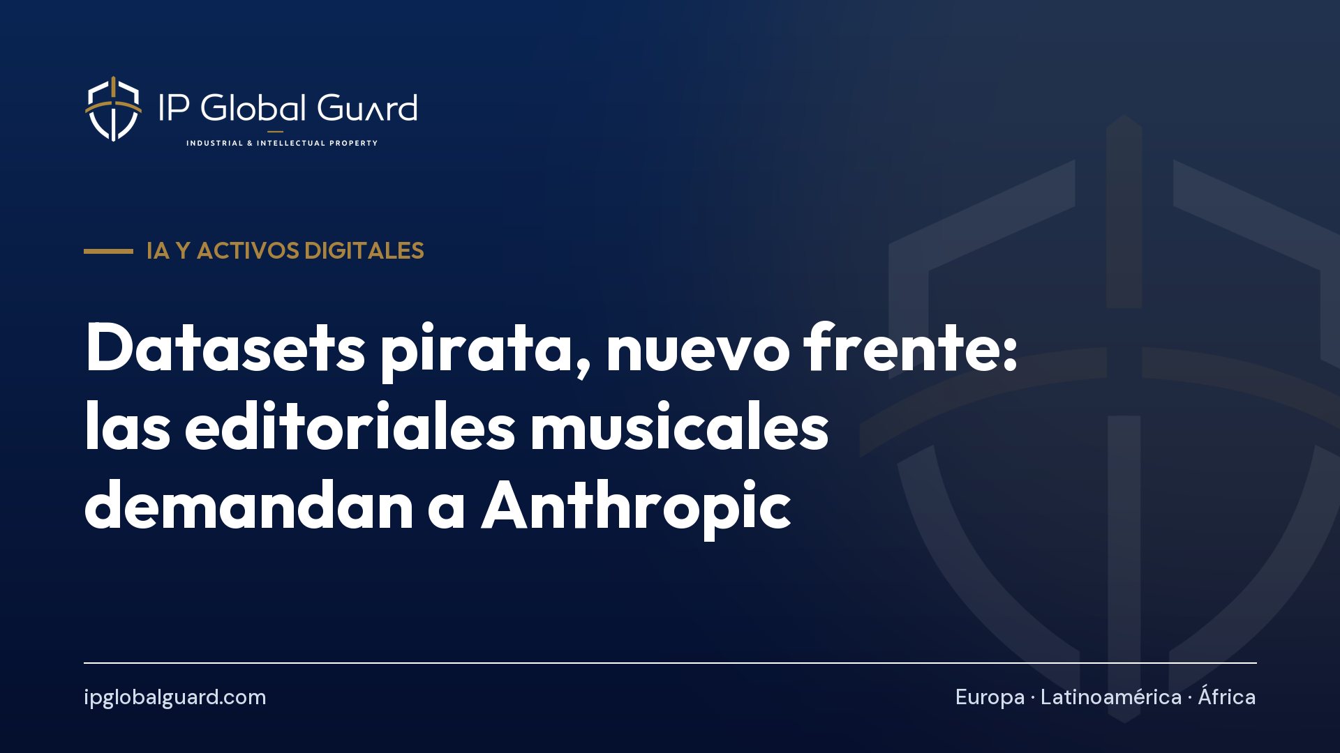 Datasets pirata, nuevo frente: las editoriales musicales demandan a Anthropic