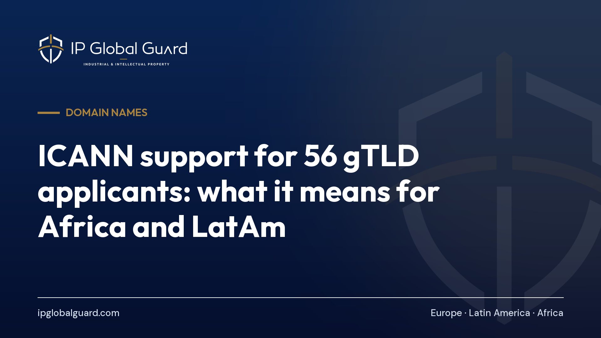 ICANN support for 56 gTLD applicants: what it means for Africa and LatAm