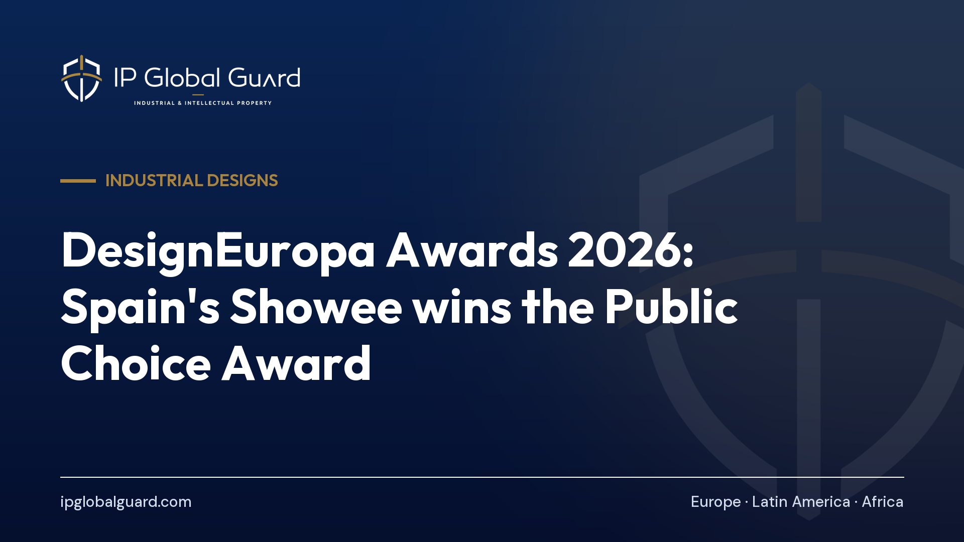 DesignEuropa Awards 2026: Spain’s Showee wins the Public Choice Award