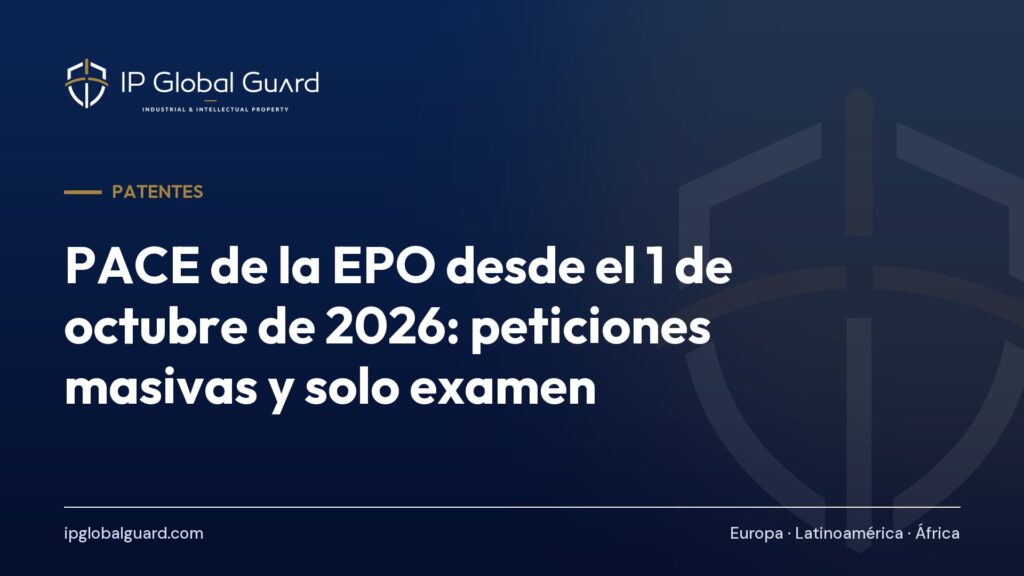 PACE de la EPO desde el 1 de octubre de 2026: peticiones masivas y solo examen