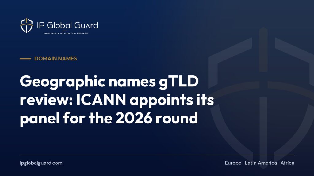 Geographic names gTLD review: ICANN appoints its panel for the 2026 round