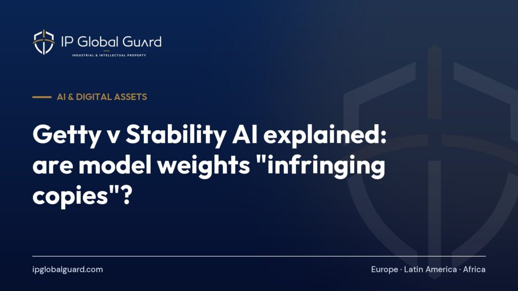 Getty v Stability AI explained: are model weights “infringing copies”?