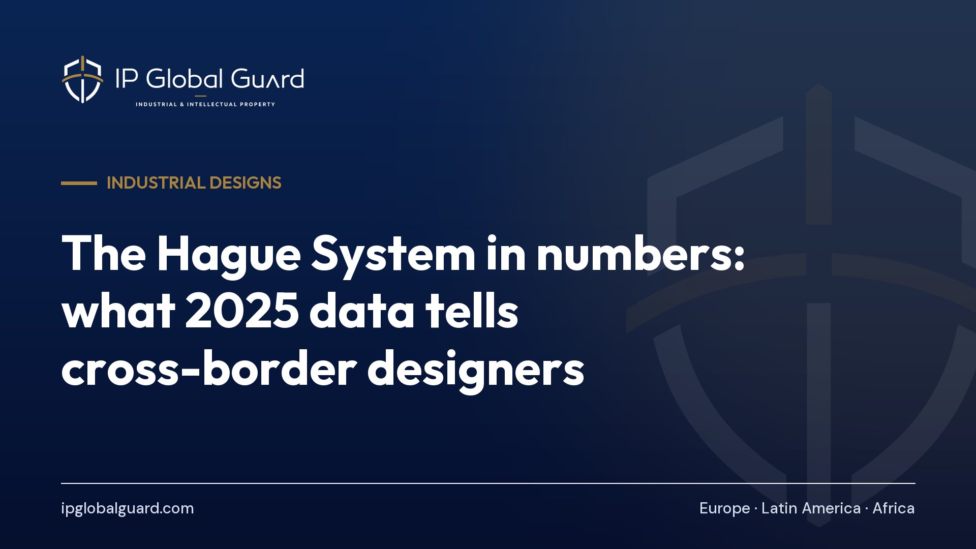 The Hague System in numbers: what 2025 data tells cross-border designers