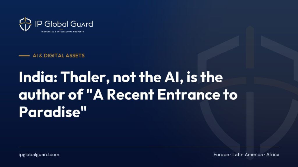 India: Thaler, not the AI, is the author of “A Recent Entrance to Paradise”
