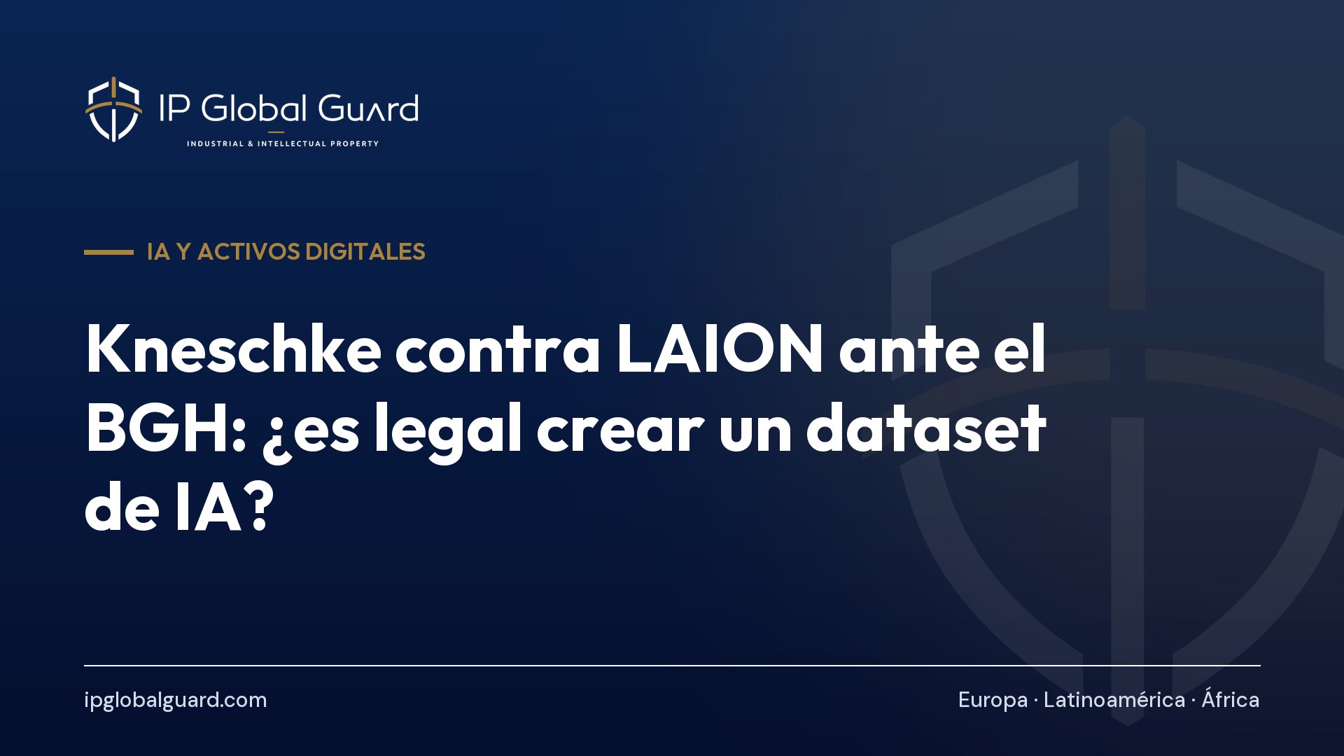Kneschke contra LAION ante el BGH: ¿es legal crear un dataset de IA?