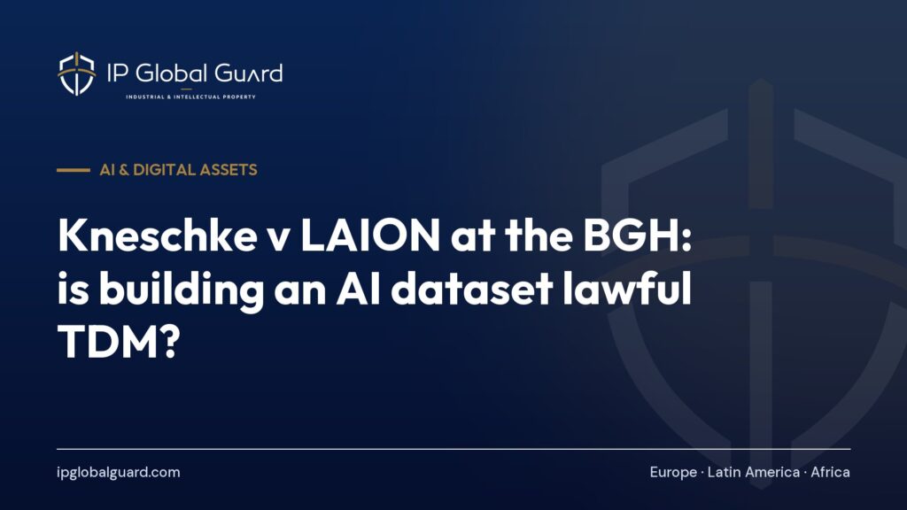 Kneschke v LAION at the BGH: is building an AI dataset lawful TDM?