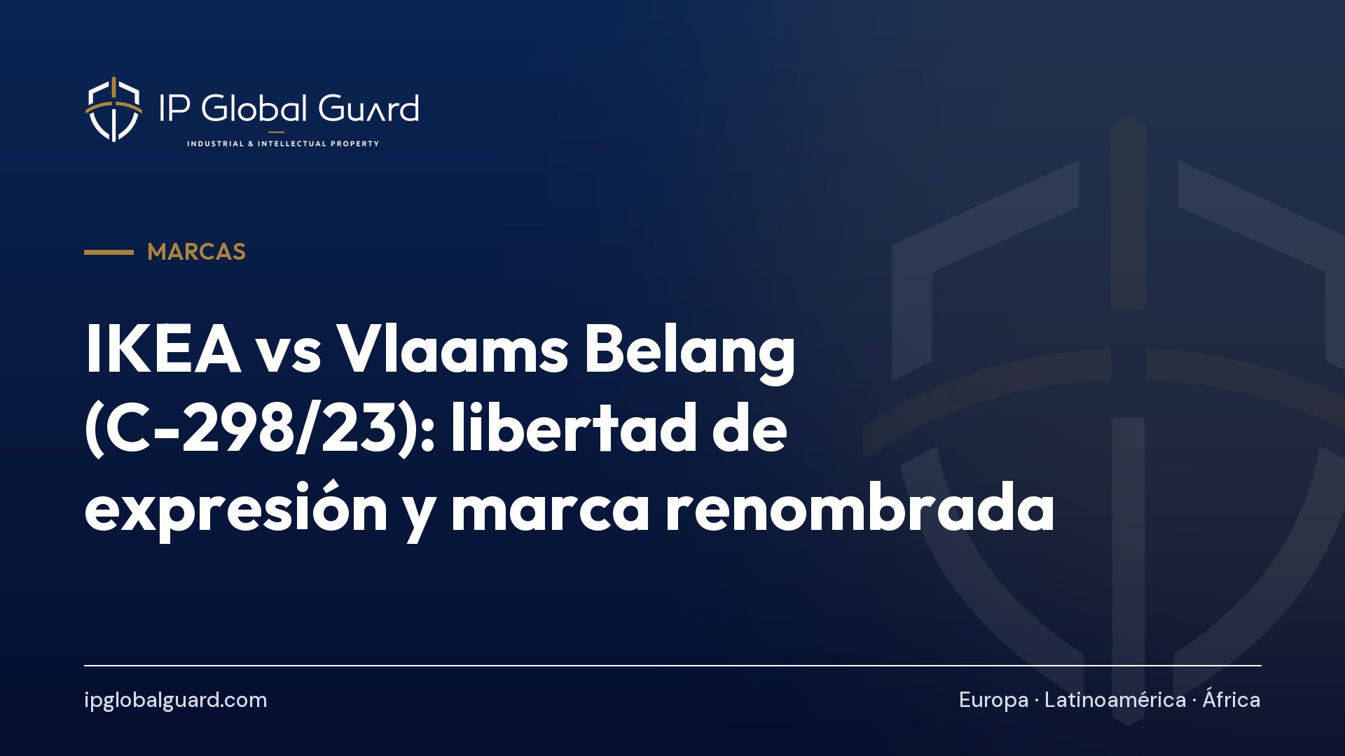 IKEA vs Vlaams Belang (C-298/23): libertad de expresión y marca renombrada