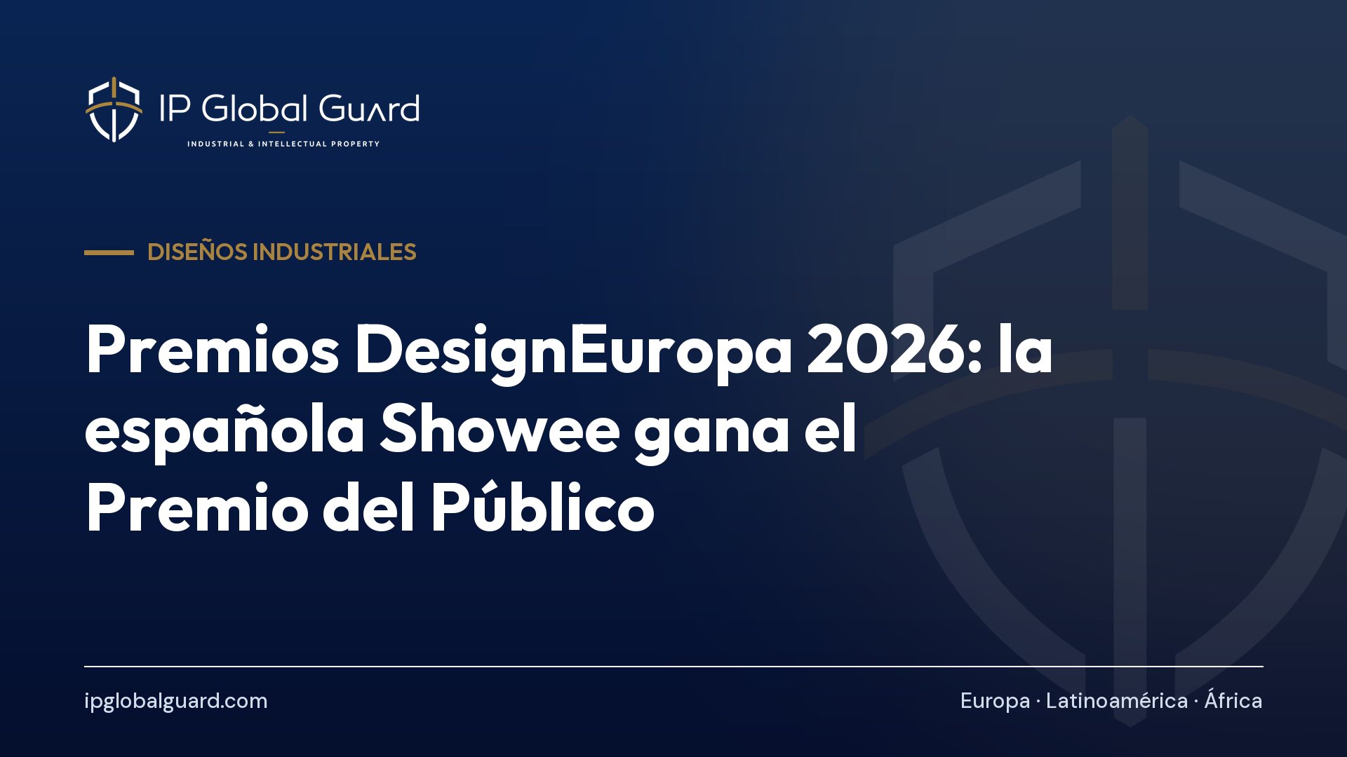 Premios DesignEuropa 2026: la española Showee gana el Premio del Público