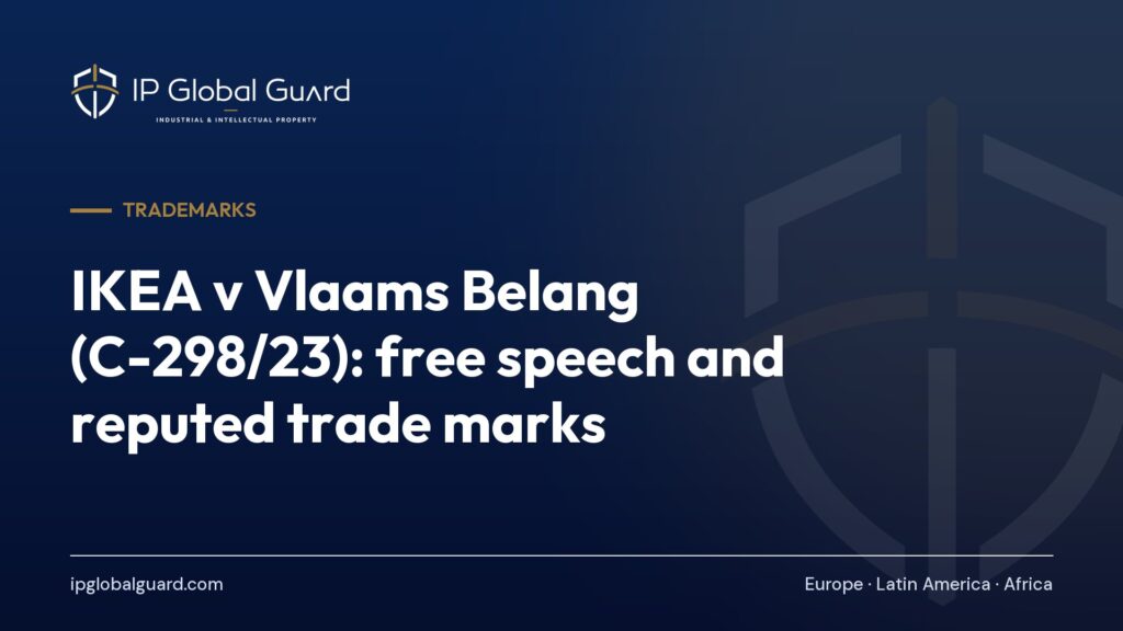 IKEA v Vlaams Belang (C-298/23): free speech and reputed trade marks